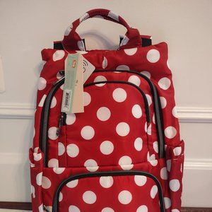 Lug Hatchback 2 in Crimson Dot